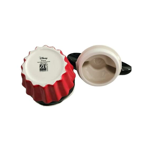 DISNEY Mickey Mouse Cupcake Sprinkles Collector Cookie Jar Canister Ceramic NEW - Picture 8 of 8